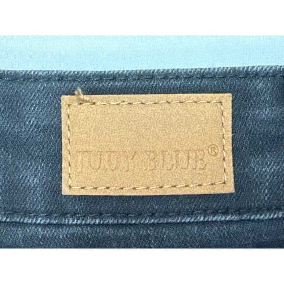 Judy Blue Women's Boyfriend Fit Black Stretch Denim Jeans - Size 7/28 (28x27) - Picture 3 of 6